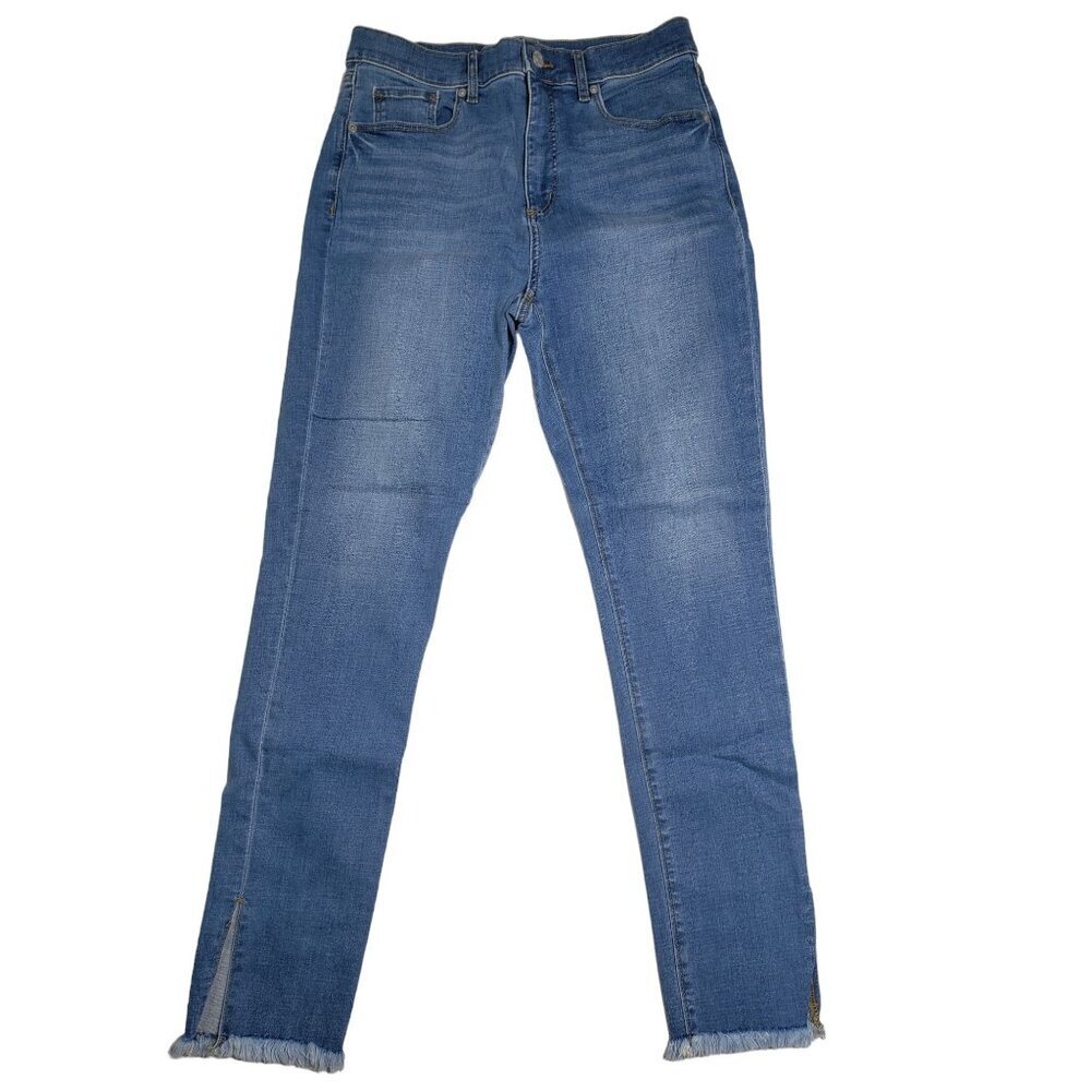 Loft skinny frayed leg Jeans, size‎ 6, 28 waist